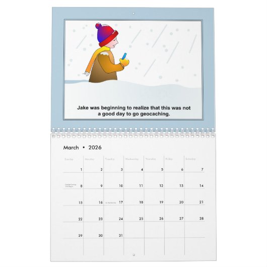 Geocaching Kalender (Mär 2026)