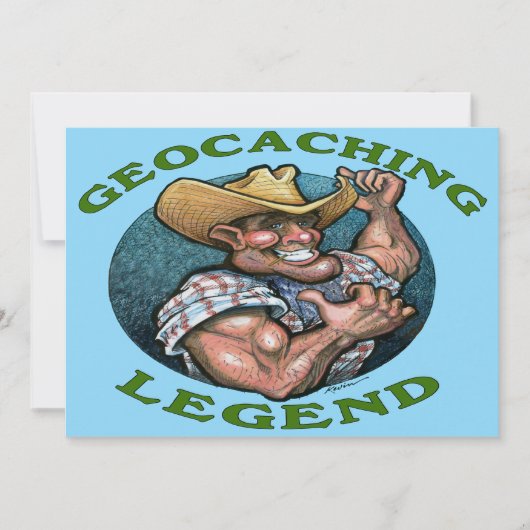 Geocaching-Karte (Vorderseite)