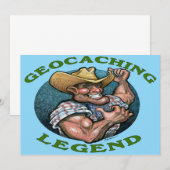 Geocaching-Karte (Vorne/Hinten)