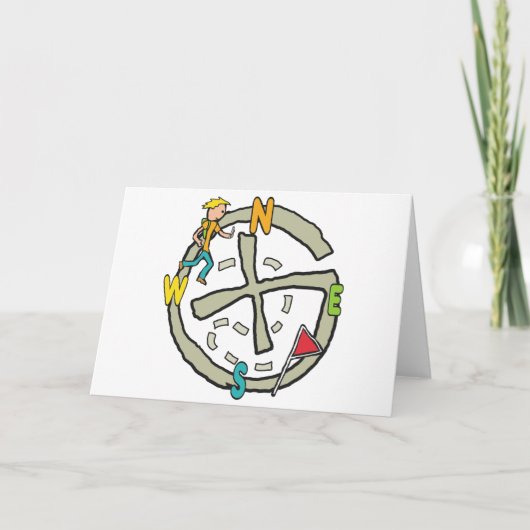 Geocaching Karte (Vorderseite)