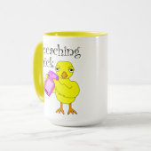 Geocaching Kick Curly Text Tasse (Vorderseite Links)