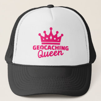 Geocaching-Königin Truckerkappe