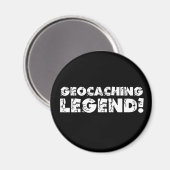Geocaching Legend! Magnet (Vorderseite/Rückseite)