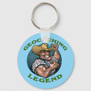 Geocaching Legend Schlüsselanhänger