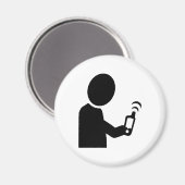 Geocaching Magnet (Vorderseite/Rückseite)