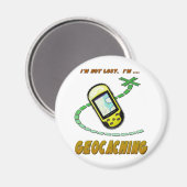 Geocaching Magnet (Vorderseite/Rückseite)