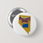 Geocaching Nevada Knopf Button (Vorne & Hinten)