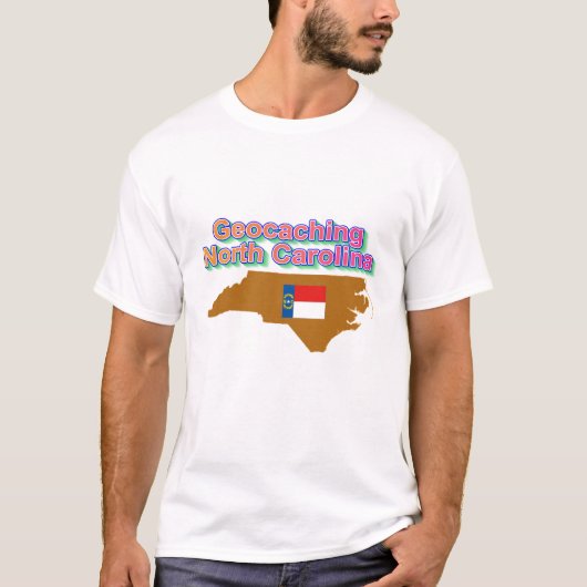 Geocaching Nord-Carolina T-Shirt (Vorderseite)