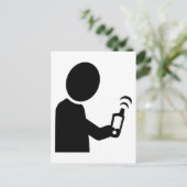 Geocaching Postkarte (Stehend Vorderseite)