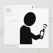 Geocaching Postkarte (Vorne/Hinten)