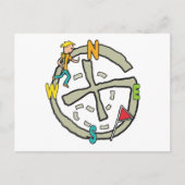 Geocaching Postkarte (Vorderseite)