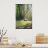 Geocaching Reiseplakat Poster (Küche)