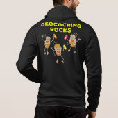 Geocaching Rocks Hoodie (Rückseite)
