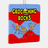 Geocaching Rocks Keramikornament (Rechts)
