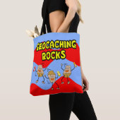 Geocaching Rocks Tasche (Von Nahem)