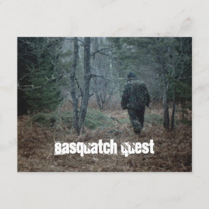 Geocaching Sasquatch Quest Fun Party Einladungen