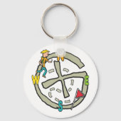 Geocaching Schlüsselanhänger (Rückseite)