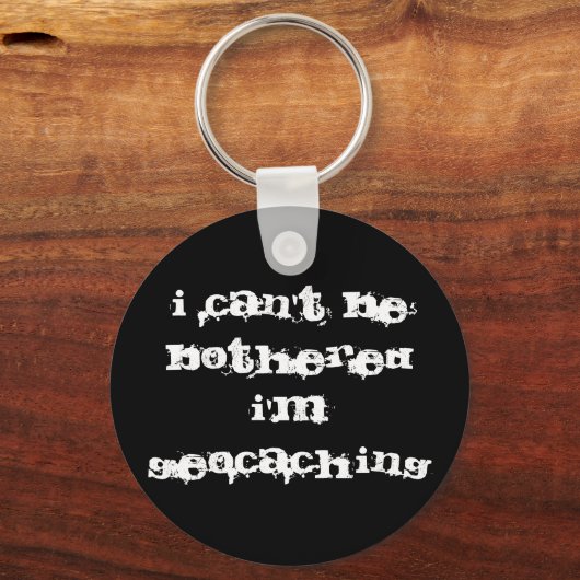 Geocaching-Schlüsselanhänger Schlüsselanhänger (Vorderseite)