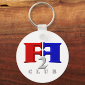 Geocaching Swag FTF F2F zuerst, um Schlüsselanhäng Schlüsselanhänger (Vorderseite)