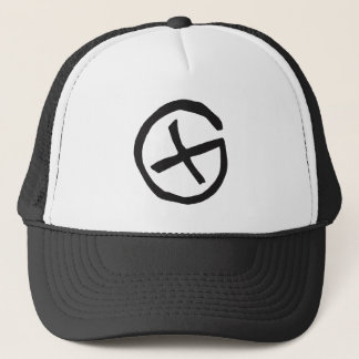 Geocaching-Symbol Truckerkappe