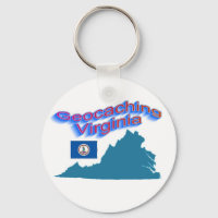 Geocaching Virginia Schlüsselanhänger