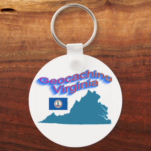 Geocaching Virginia Schlüsselanhänger (Vorderseite)