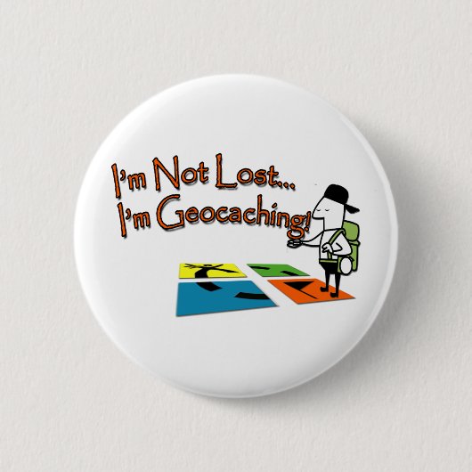 Geocahing Button (Vorderseite)