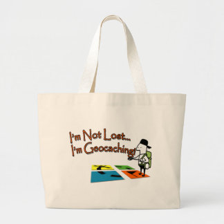 Geocahing Jumbo Stoffbeutel