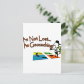 Geocahing Postkarte (Stehend Vorderseite)