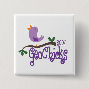 Geochick 2007 Knopf Button