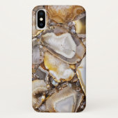Geode Abstrakt Case-Mate iPhone Hülle (Rückseite)