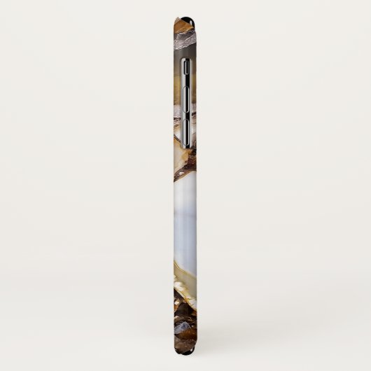 Geode Abstrakt Case-Mate iPhone Hülle (Hinten/Links)