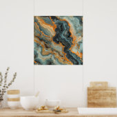 Geode Art Poster (Küche)