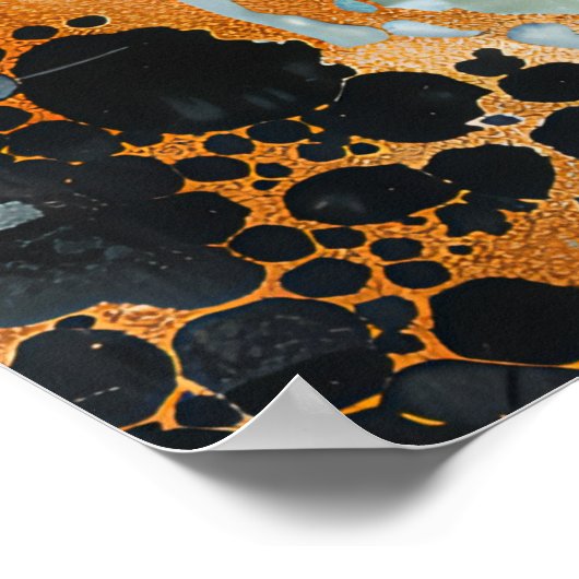 Geode Art Poster (Ecke)