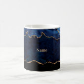 Geode Blue Gilded  Kaffeetasse (Mittel)