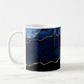 Geode Blue Gilded  Kaffeetasse (Links)