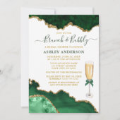 Geode Bridal Brunch Einladung (Vorderseite)