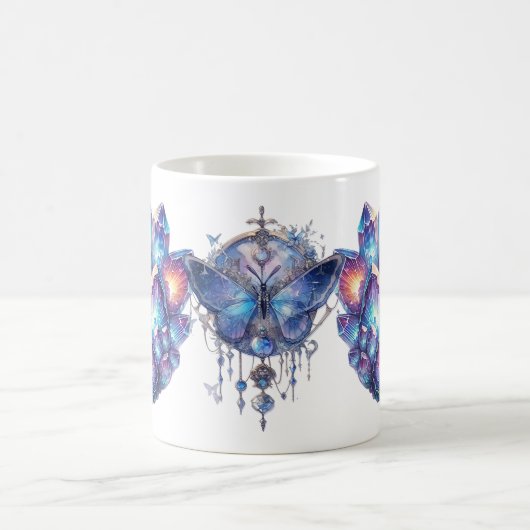 Geode Crystal Cluster Kaffeetasse (Mittel)