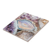 Geode Crystal| Crystal Photo Tile Fliese (Seite)