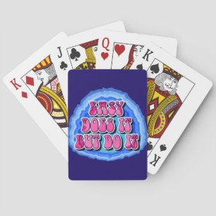 Geode 'Easy Does It' 12-Schritte-AA-Recovery-Sloga Spielkarten