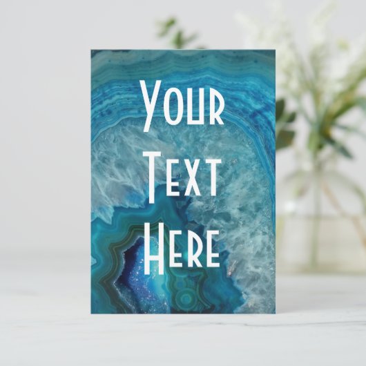 Geode-Einladung Einladung (Stehend Vorderseite)