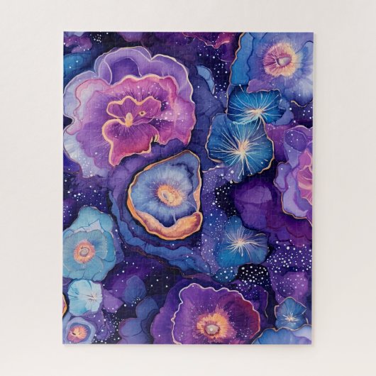 Geode Floral Puzzle (Vertikal)