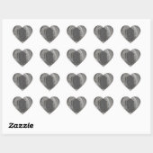 Geode Gemstone Agate Gastgeschenk Hochzeit Sticker (Blatt)