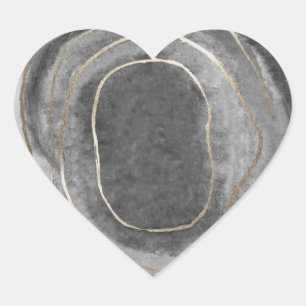 Geode Gemstone Agate Gastgeschenk Hochzeit Sticker