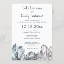 Geode & Gemstones Hochzeit