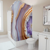 Geode Heart Duschvorhang (Beispiel)