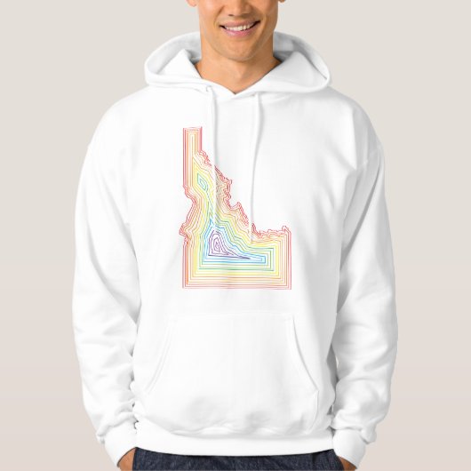 Geode Idaho Männerhoodie Hoodie (Vorderseite)