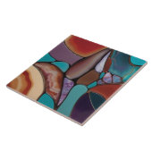 Geode - Imitats aus Glas Mosaik Abstrakte Kunst Fliese (Seite)