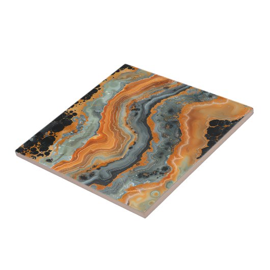 Geode Keramik Tile Fliese (Seite)