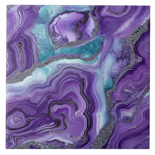 Geode-Keramikfliese Fliese (Vorderseite)